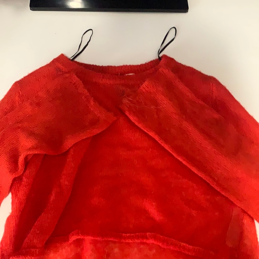 Long sleeve crop top